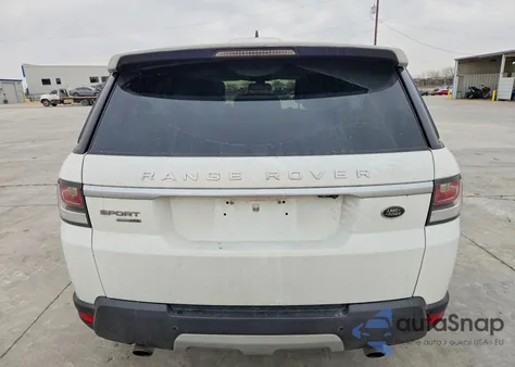 2016 Land Rover Range Rover Sport Hse из США, поврежденный, VIN SALWR2PF7GA663889